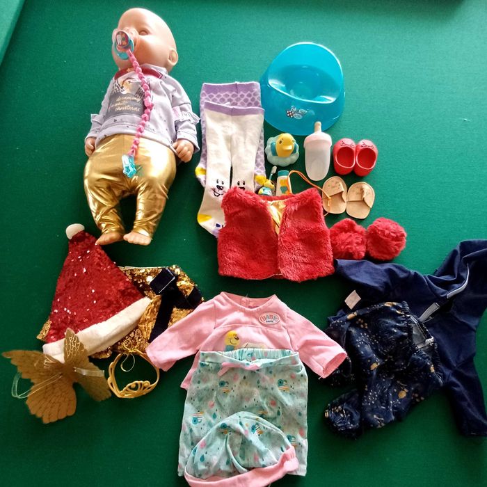 Baby born сет ! Минимални следи от употреба!Не се продават ПООТДЕЛНО!!