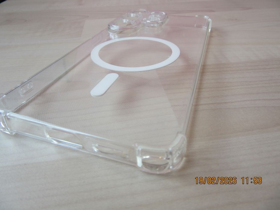 Samsung Galaxy S26 Ultra S26+ / Удароустойчив MagSafe силиконов кейс