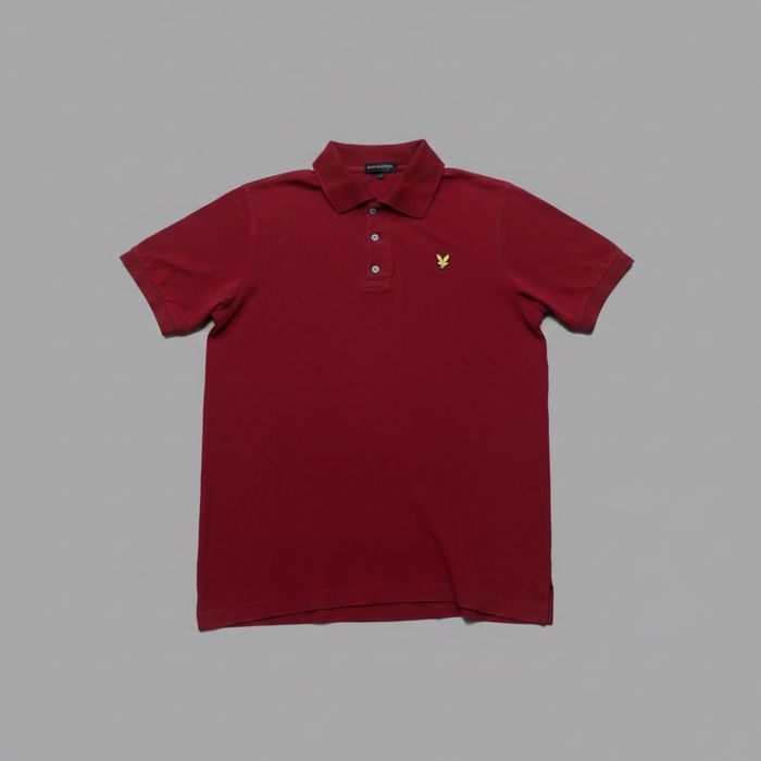 Lyle & Scott, бордовый, размер L.
