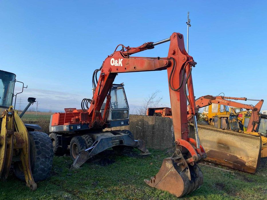 Dezmembrez excavator OK MH5 - piese de schimb O&K