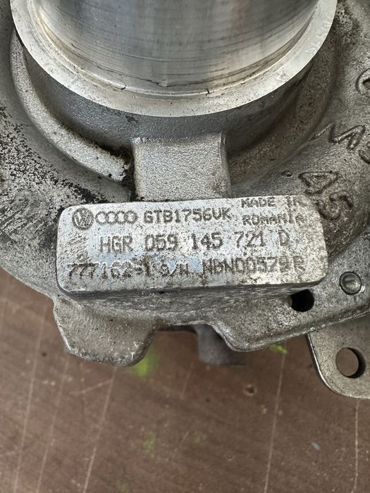 Turbina audi a6 c6 4f audi a4 a5 2.7tdi cana canc ccw cama