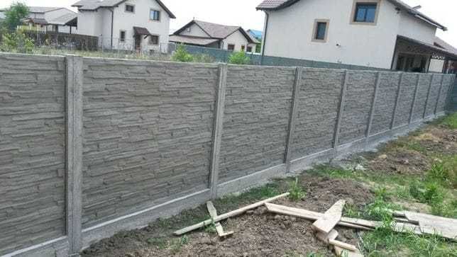 Garduri din BCA, placi de beton si alte modele disponibile