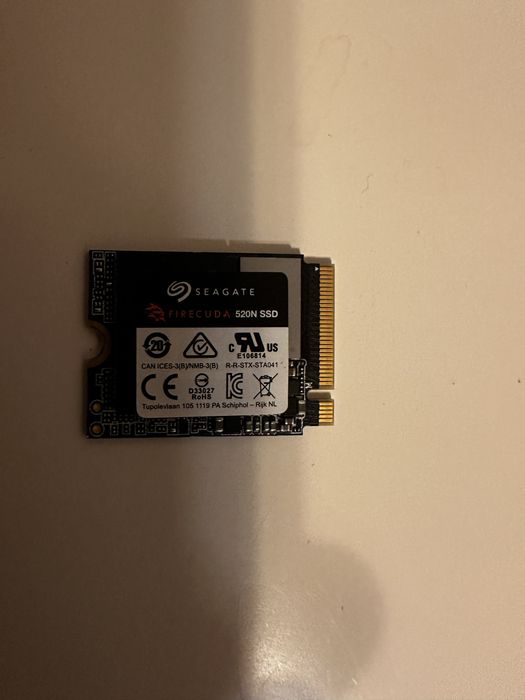 SSD) Seagate FireCuda 520N 1TB M.2 2230 PCIe 4.0 NVMe