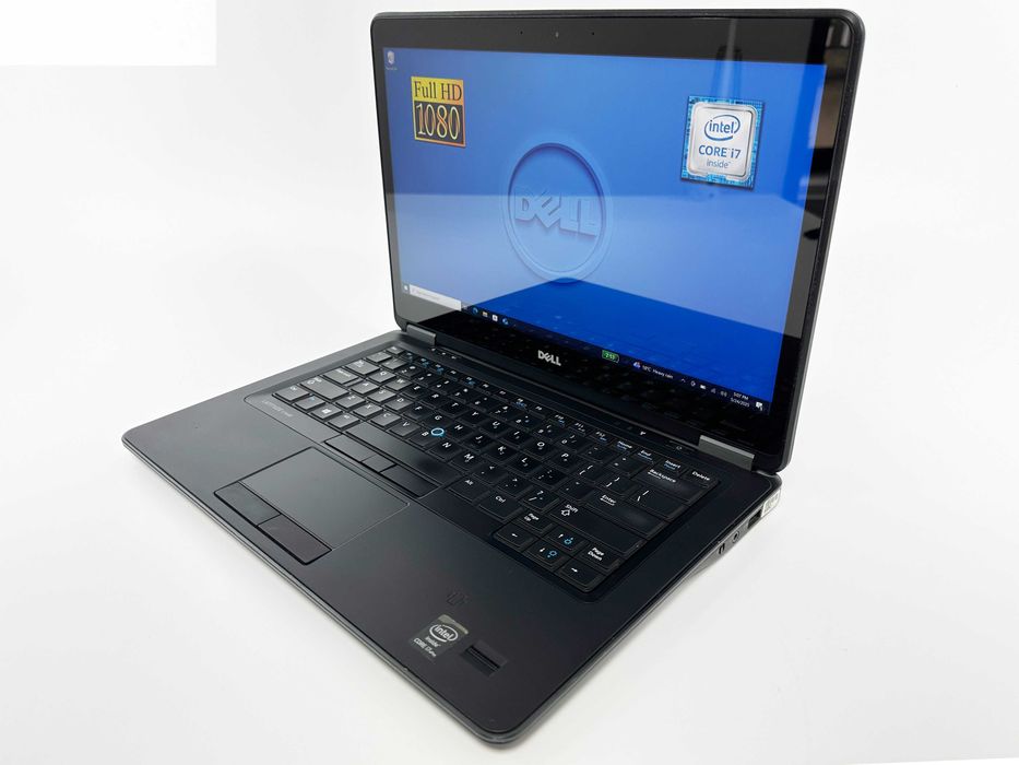 Laptop Dell Latitude Intel i7 16gb ram 512 gb ssd Ecran 14 inch Full HD Touchscreen Gama business Carcasa magneziu Factura si Garantie 1 an