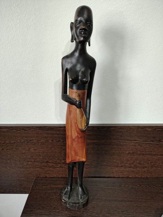 Statuieta lemn nud africa