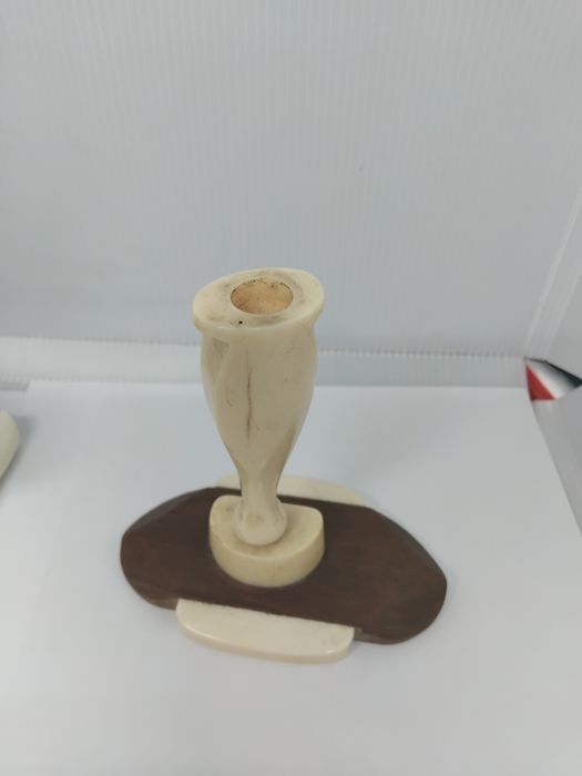 Vechi set birou ivory