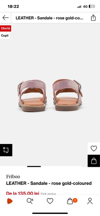Friboo sandale piele noi marime 25