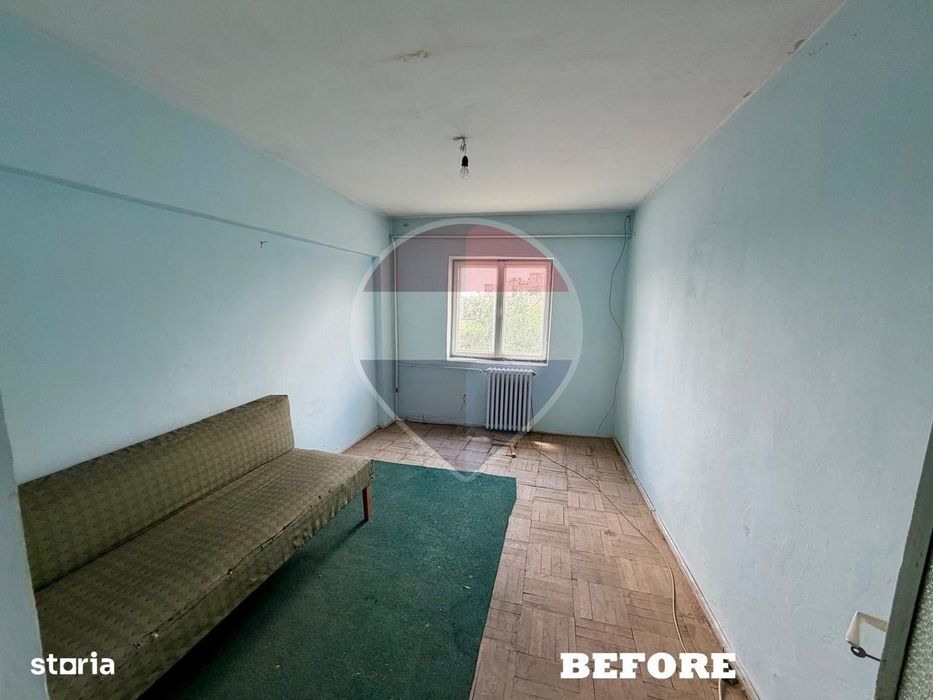 Apartament cu 3 camere de vânzare în zona Brailei