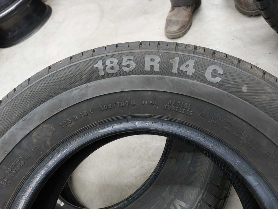 2бр.летни гуми BARUM 185/80/14C