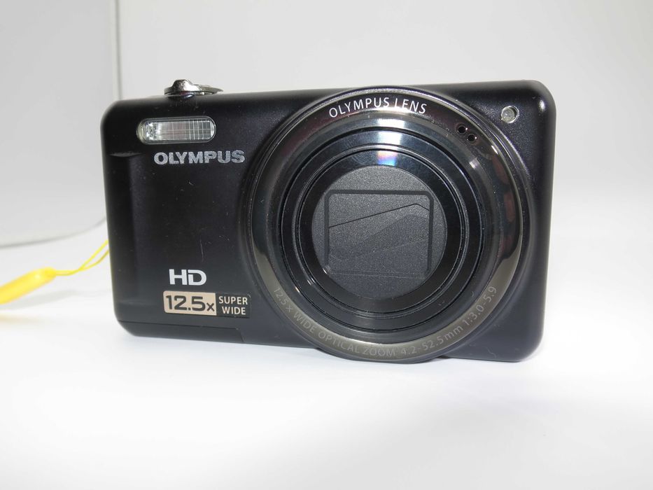 Olympus VR-325 компактен цифрова фотоапарат, дигитална камера с голям оптичен зум 12х, 14MP, отлично състояние като НОВО