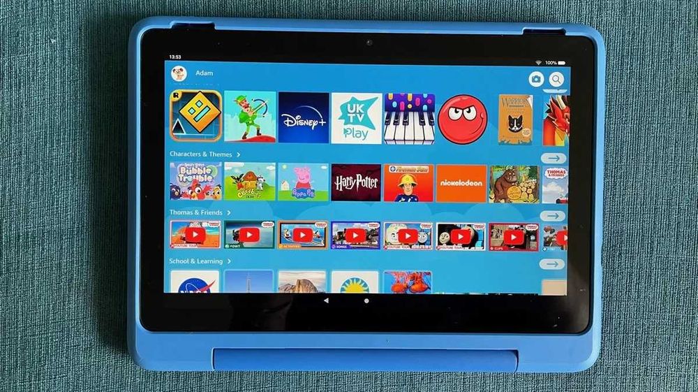 Kindle Fire HD 10 Kids Pro — быстрый и защищенный планшет для детей