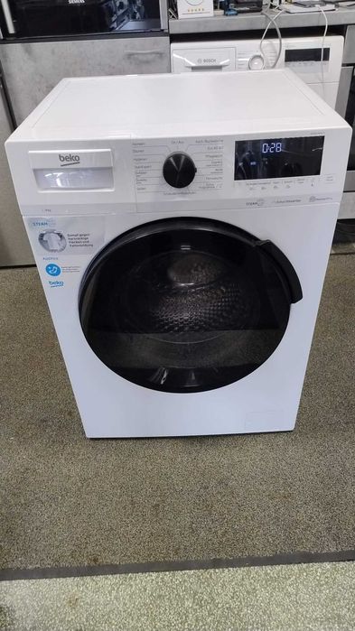 *ПРОМО* A+++ Инверторна Пералня машина  Beko-Беко 8 кг 1400 об/мин SteamCure ProSmart