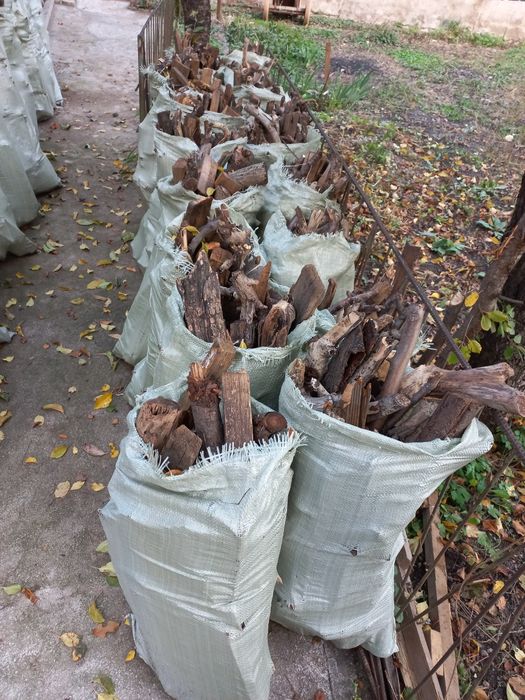 Дрова готовые для бани