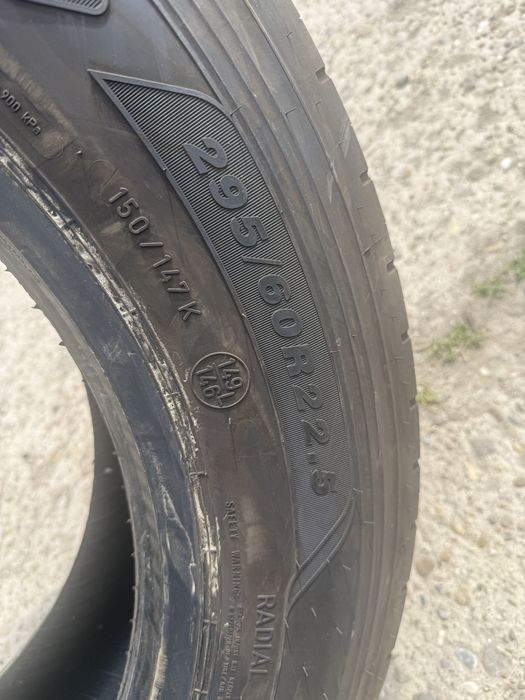 Anvelope camion 295/60r22,5 Goodyear Kmax s diectie 2023 , 90%