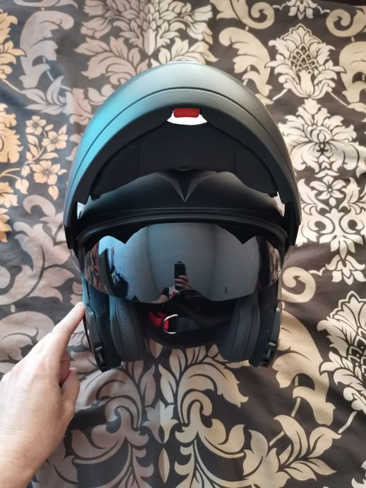 Каска за мотор Novic Switch Flip up-Отваряема