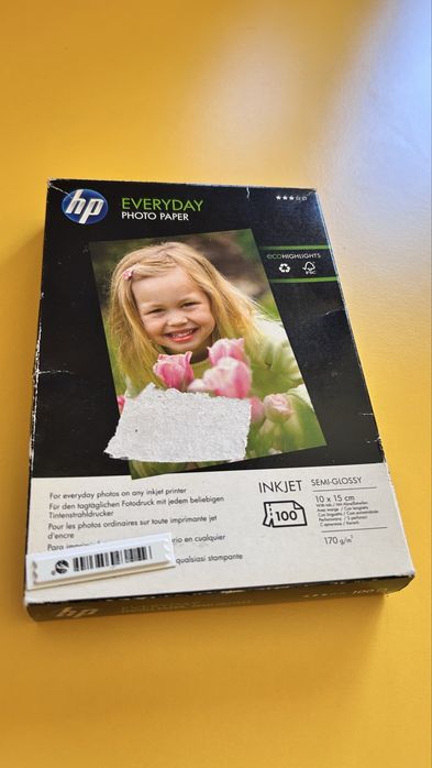 Vand hartie foto HP, bundle