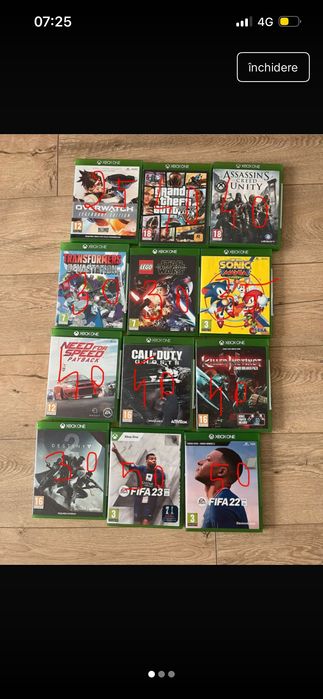 Jocuri diverse xbox one
