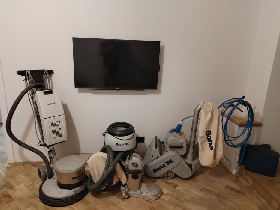 Echipament complet pentru parchet masiv Bona X