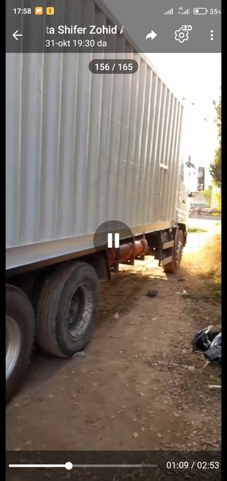 Howo V5, ideal. Variantga ham beriladi.