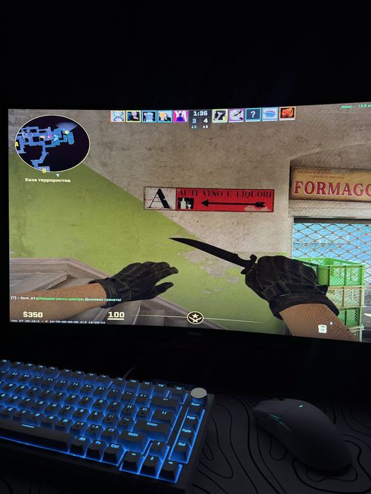 Монитор 27" ARG Curved 240 гц