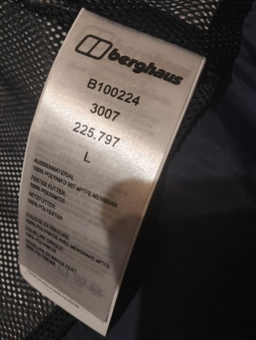 Jacheta Gore-tex Berghaus La și tricou Salomon  M