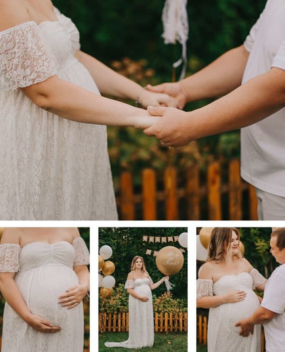 Красивое платье для беременной