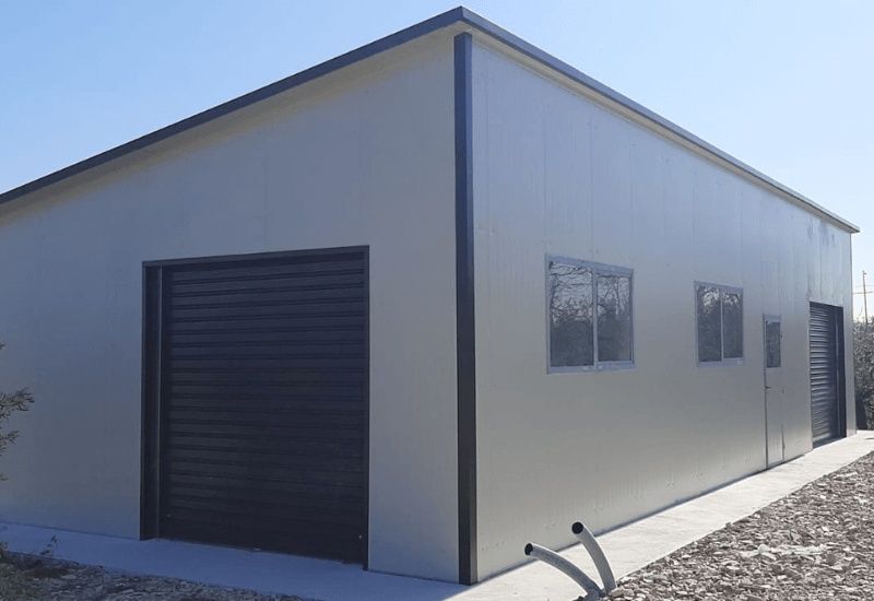 Garaj si magazie depozitare pe structura metalica termoizolata