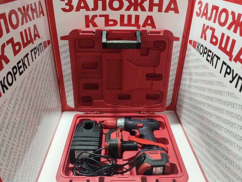 Aкумулаторна бормашина/винтоверт Sparky BR 12E-CH /12V, 2Ah/