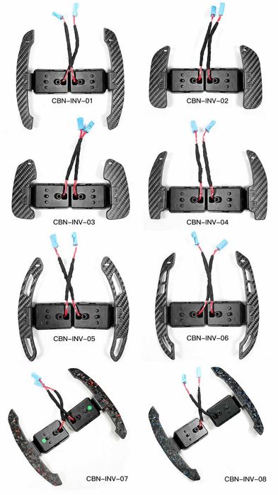 Padele Magnetice Carbon - Audi - C7 - C8 - B8 - B9