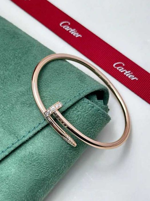 Brățară Cartier Juste Un Clou (Cui) cu cristale - nouă, în cutie