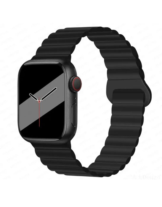 Curea Folie Silicon Liquid Soft Piele Pentru Apple Iphone Marime M