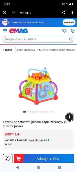 Jucării educative pentru copii