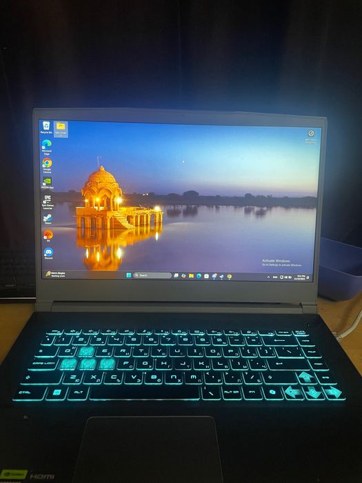 Гейминг лаптоп MSI -thin 15 A b7VF 15.6 FHD RYZEN 7 144hz RTX 4060