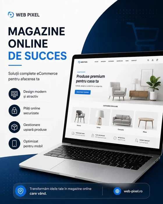 Creare Site Web & Magazin Online Profesional | Website de Prezentare