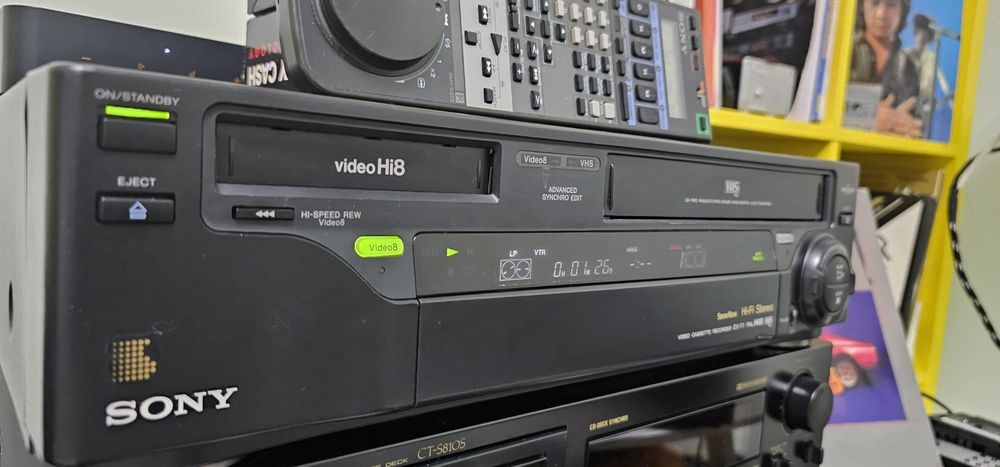 Video Sony EV-T 1/HI 8 Hi-Fi Stereo! Video Recorder
