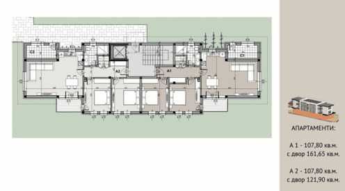 Продава се Тристаен апартамент в Казанлък - 98900 кв.м за 1 €/кв.м - Снимка #8