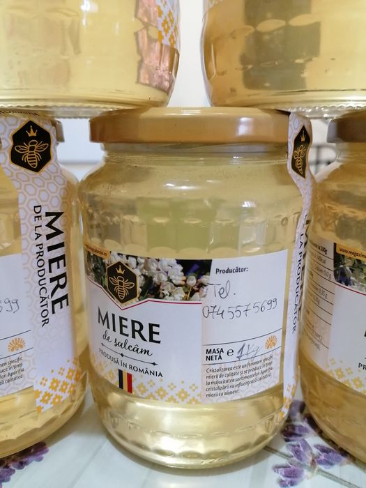 Miere de albine 100% NATURALĂ. Direct de la producator.