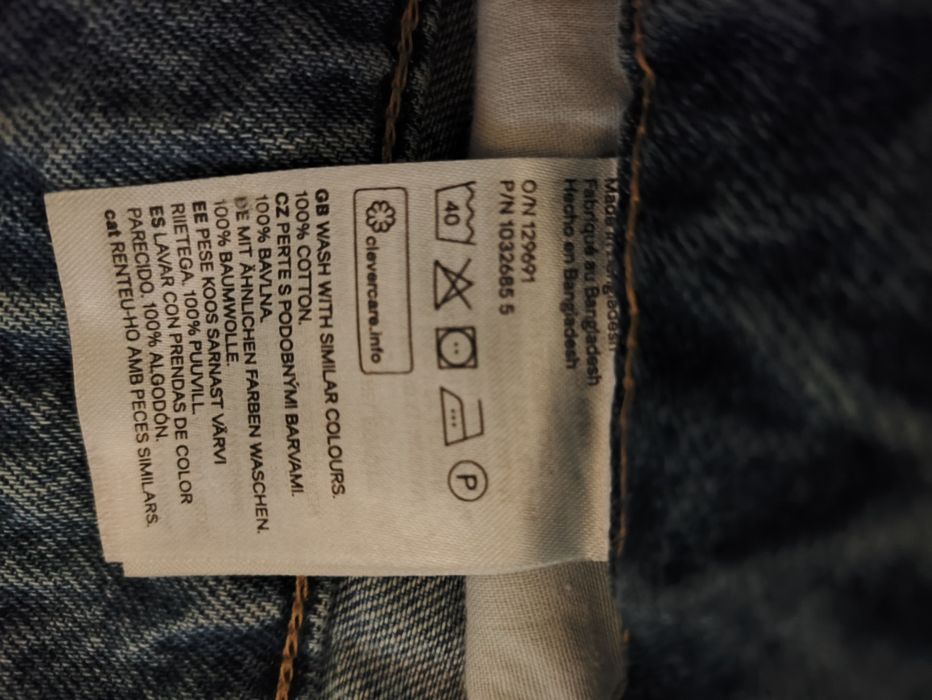 Blugi H&M Baggy Fit 38