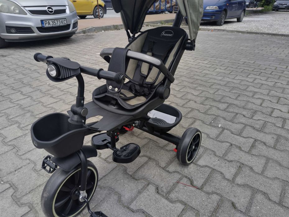 BYOX Детска триколка SUMMER зелен