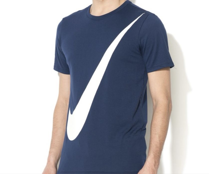 Tricou sport NIKE REGULAR FIT 100 % bumbac - MARIME - S - NOU