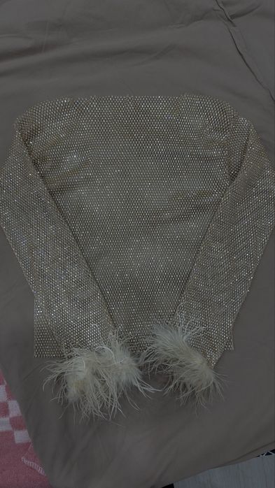 Кофточка в сетку