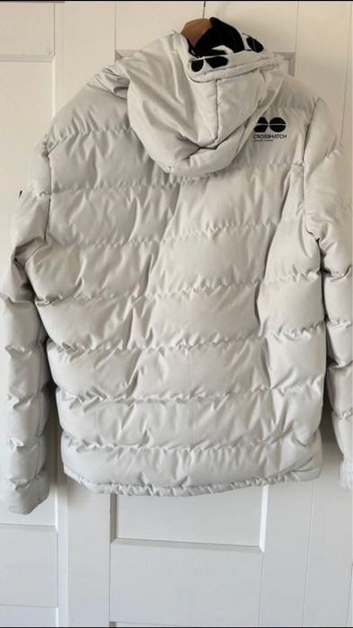 Geacă bărbătească cu glugă, matlasată – Crosshatch
