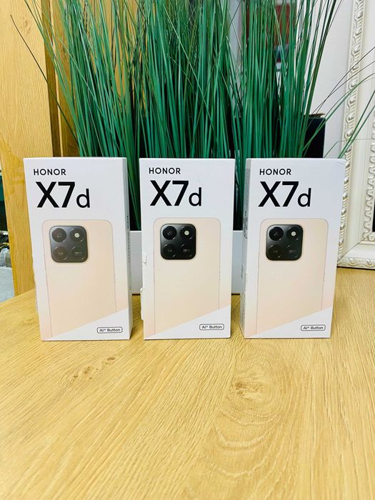 ЧИСТО НОВ ! НЕРАЗПЕЧАТАН ! HONOR X7d, 8GB RAM, 256GB, Velvet Black