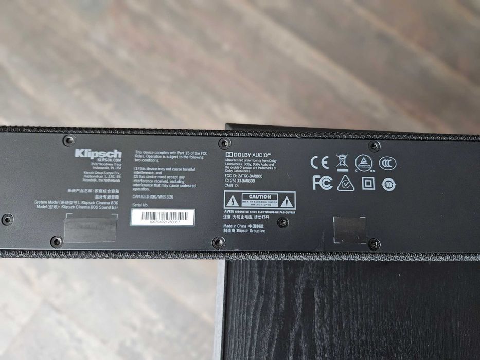 Продавам Klipsch Cinema 800  - 7.1.4 DOLBY ATMOS