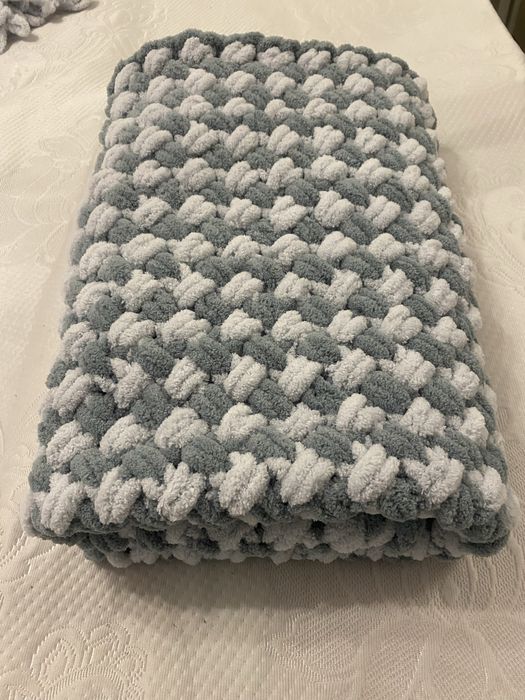 Продам вязаный плед для новорождённых