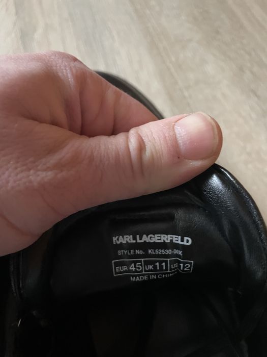 Vand pantofi karl lagerfiled originali numar 45