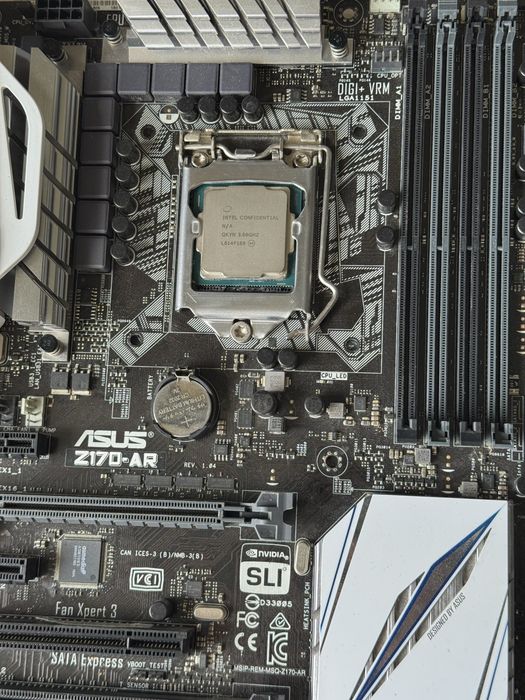 Placa de baza Asus Z170-AR + i7-7700ES