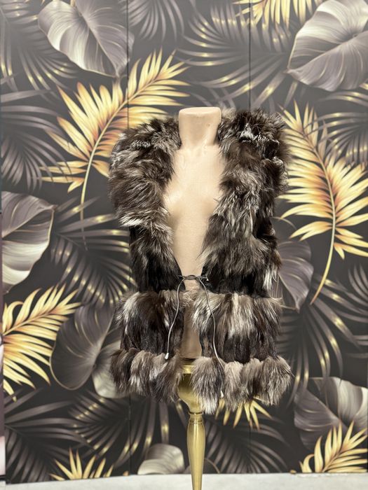 Дамски елек естествена кожа