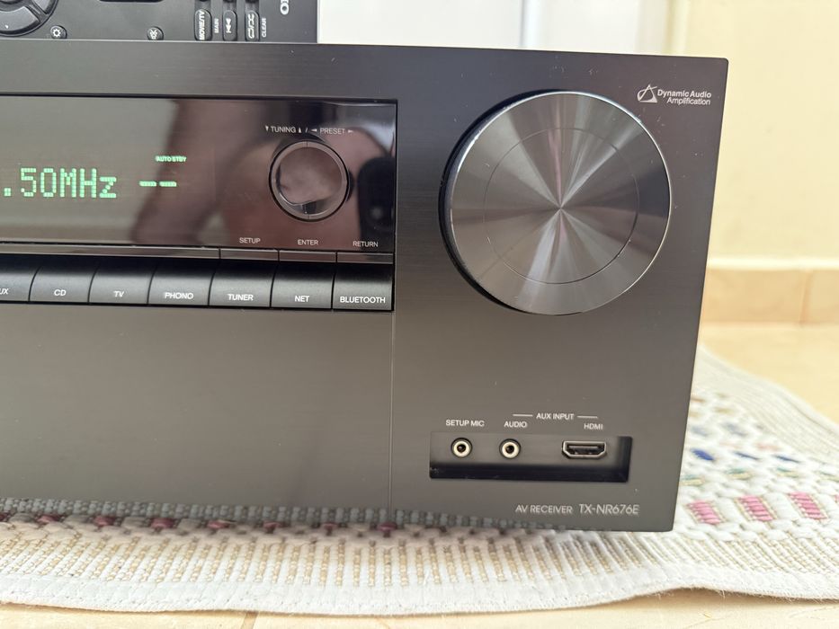 Onkyo TX-NR676 Dolby Atmos Wi-Fi Bluetooth