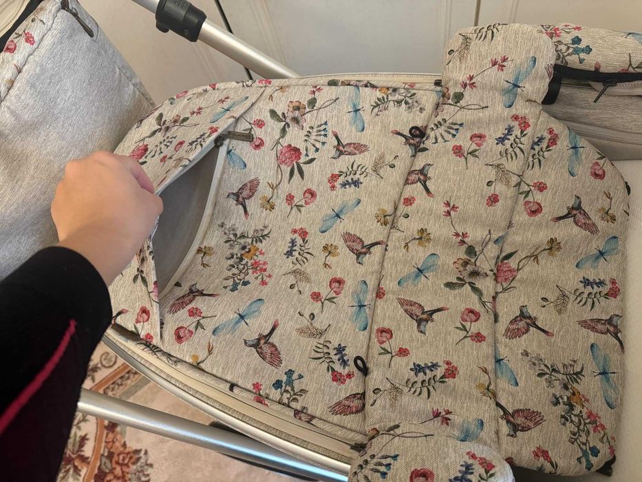 Бебешка количка Espiro Next Limited Edition  2 в 1 - Birdy Beige